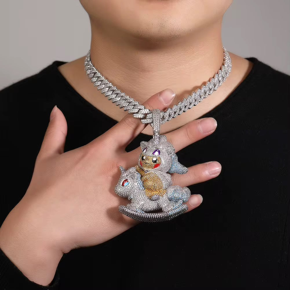 ICED CARNIVAL PIKACHU PENDANT