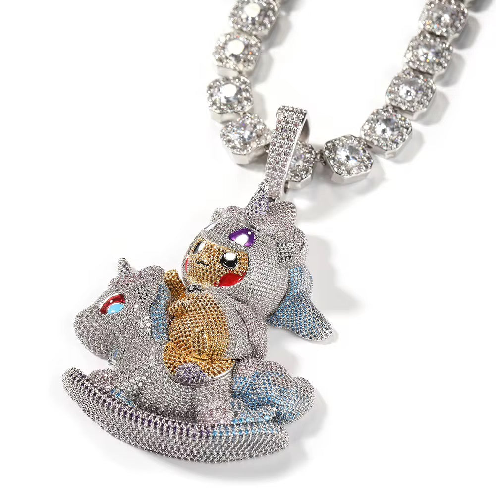 ICED CARNIVAL PIKACHU PENDANT