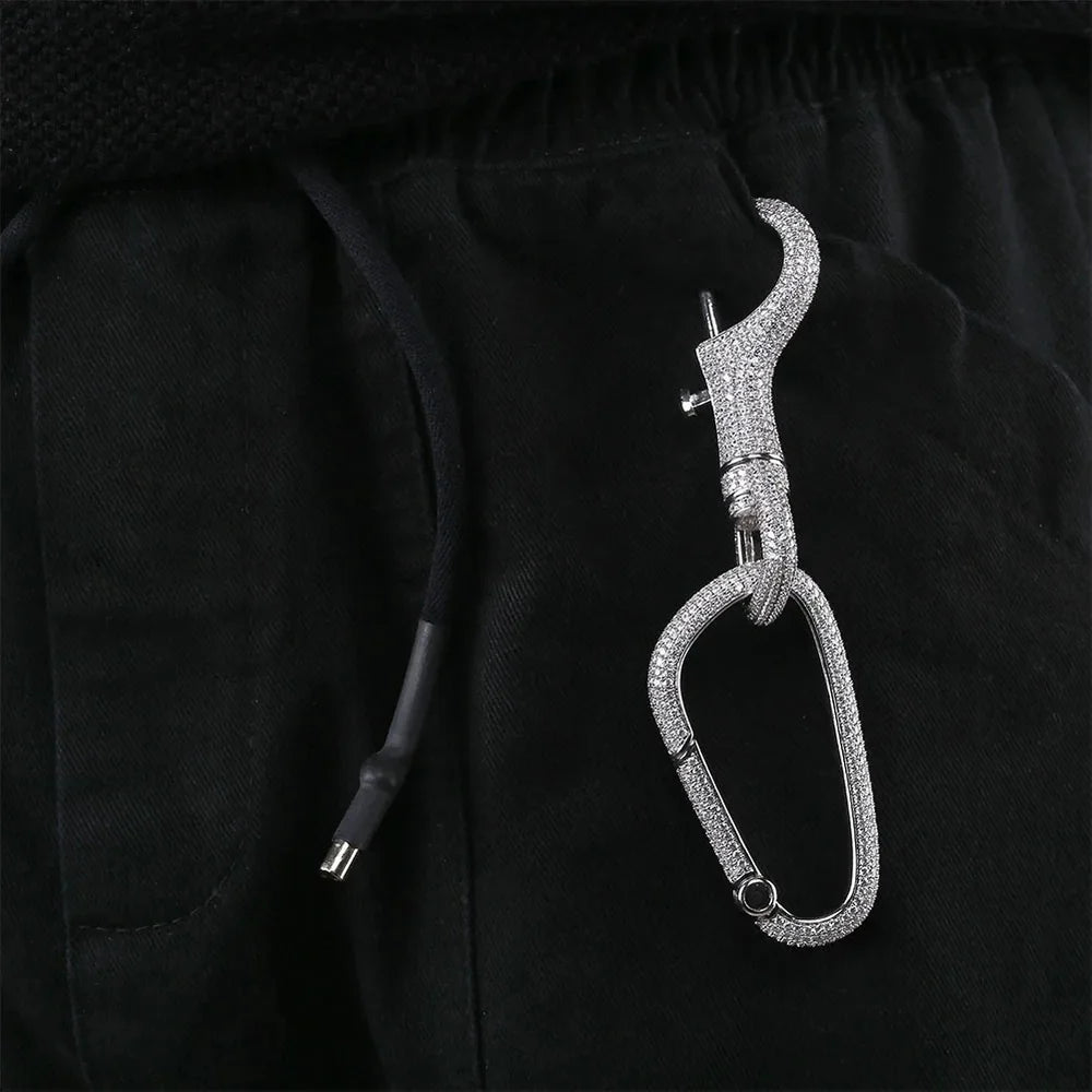 ICED KEYCHAIN CLIP