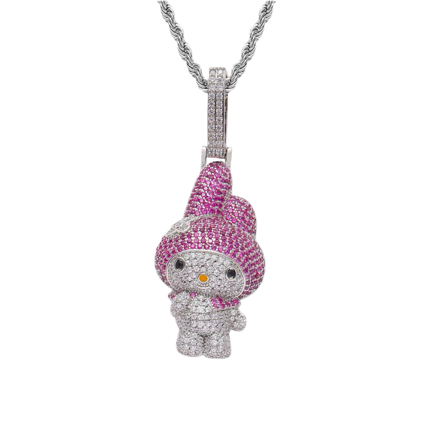 ICED HELLO KITTY PENDANT