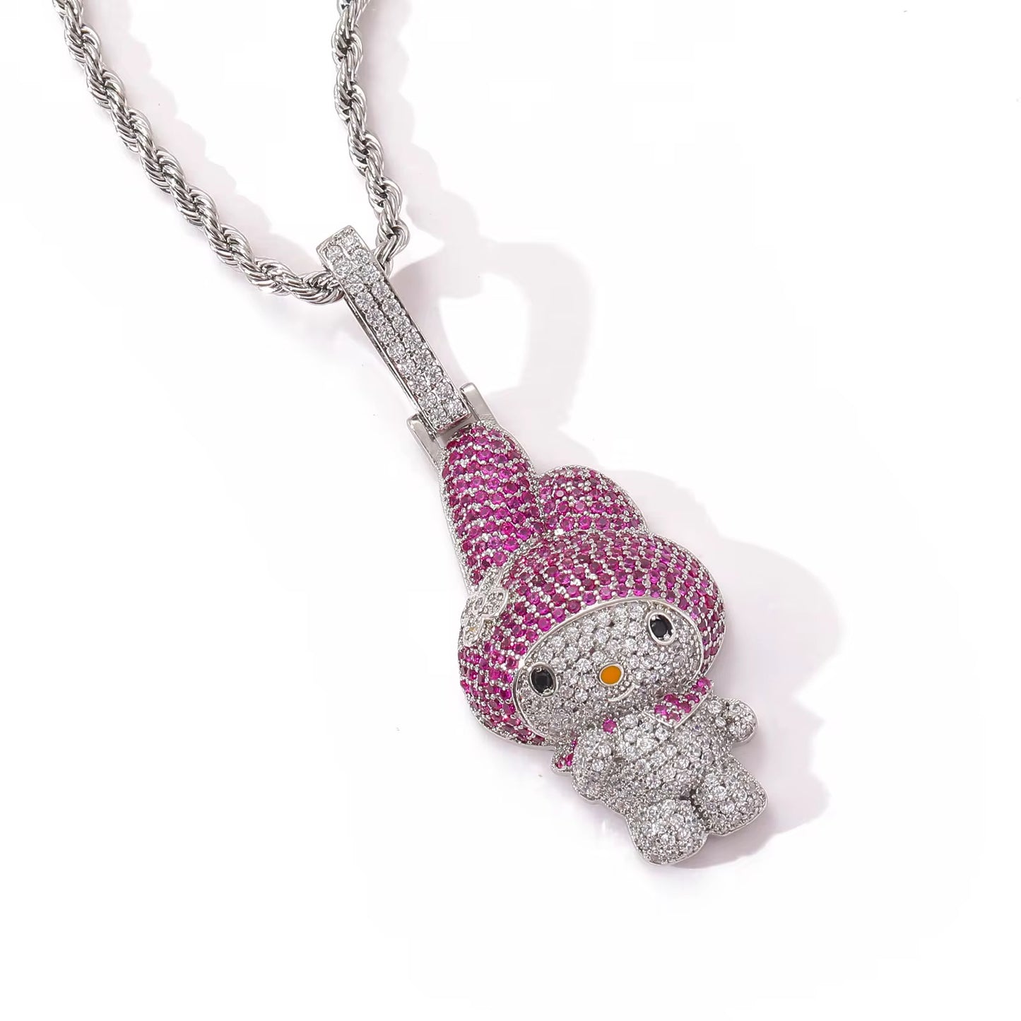 ICED HELLO KITTY PENDANT