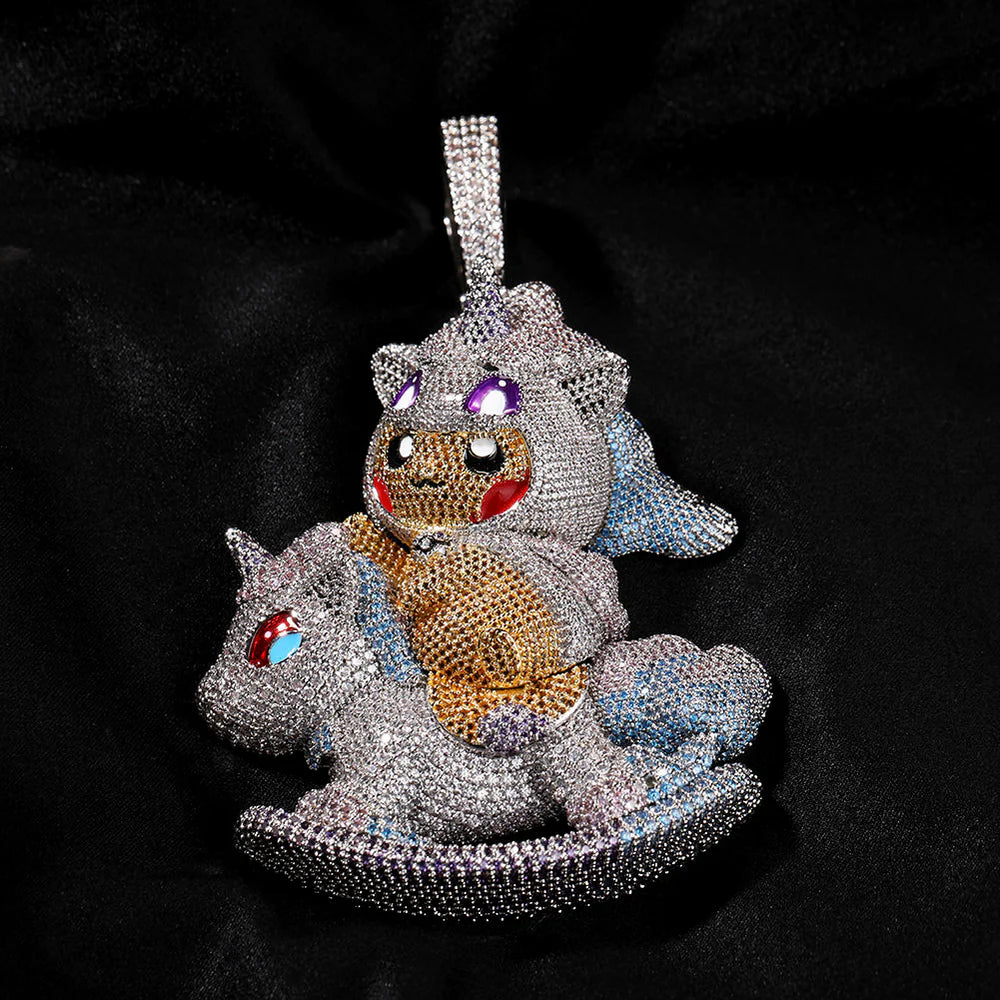 ICED CARNIVAL PIKACHU PENDANT